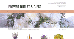 Desktop Screenshot of floweroutletandgifts.com
